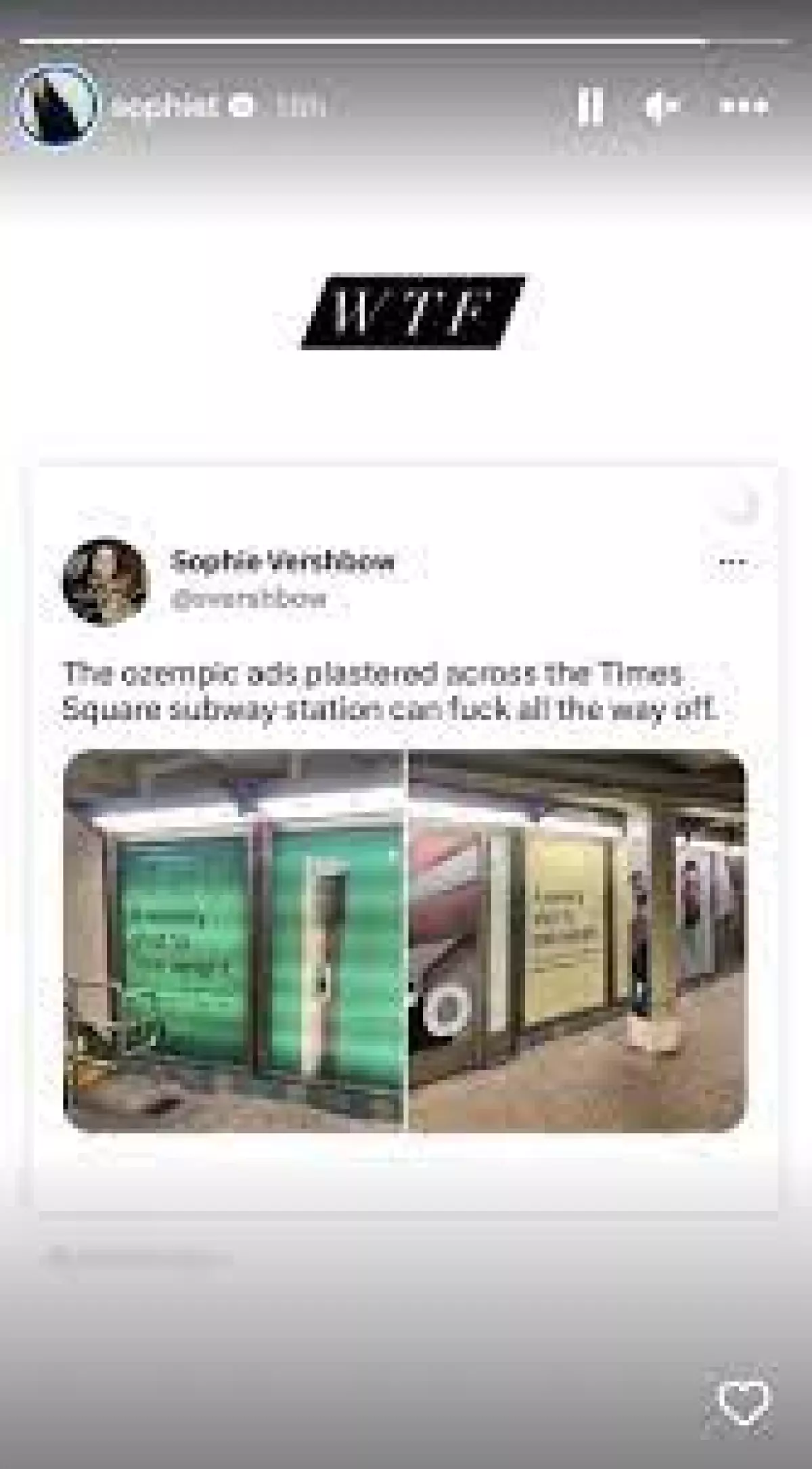 Sophie Turner no apoya la publicidad de Ozempic. 