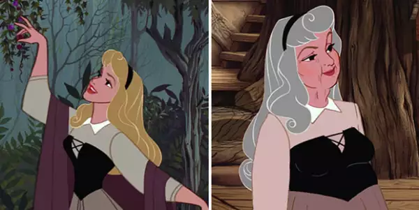 Así se vería Aurora de grande.