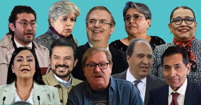 Políticos de amlo en gabinete de Sheinbaum