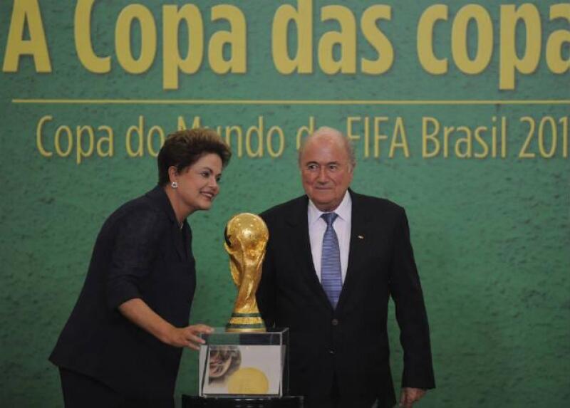 Dilma Rousseff, presidenta de Brasil