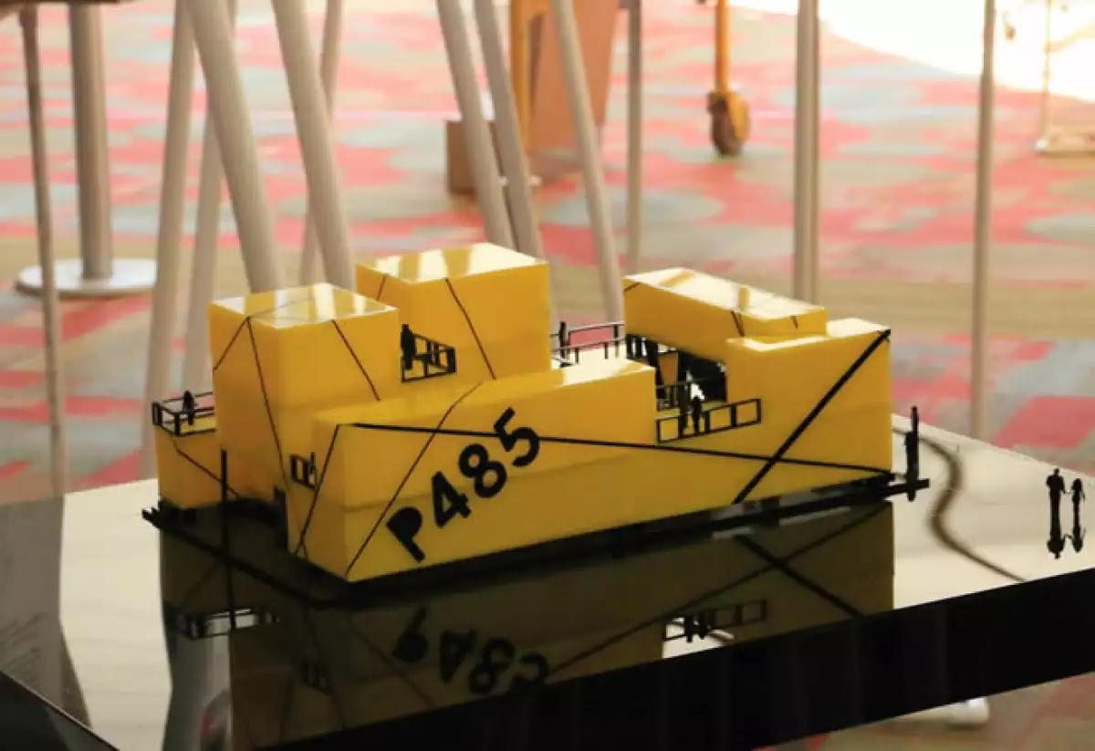 diseño ganador container center