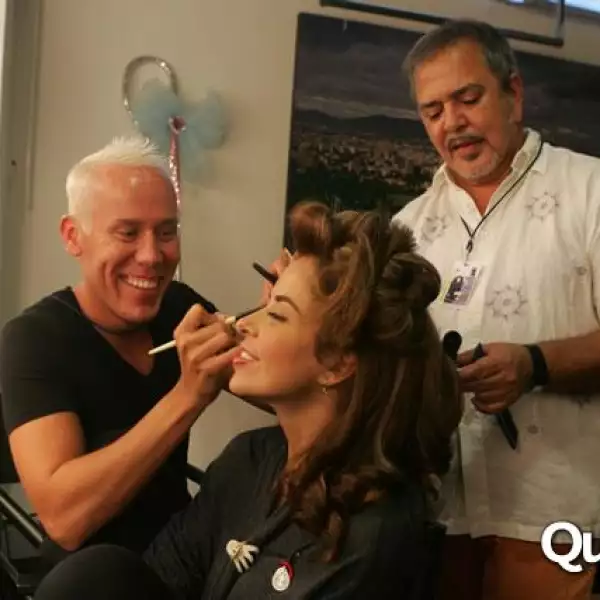 Backstage Gloria Trevi