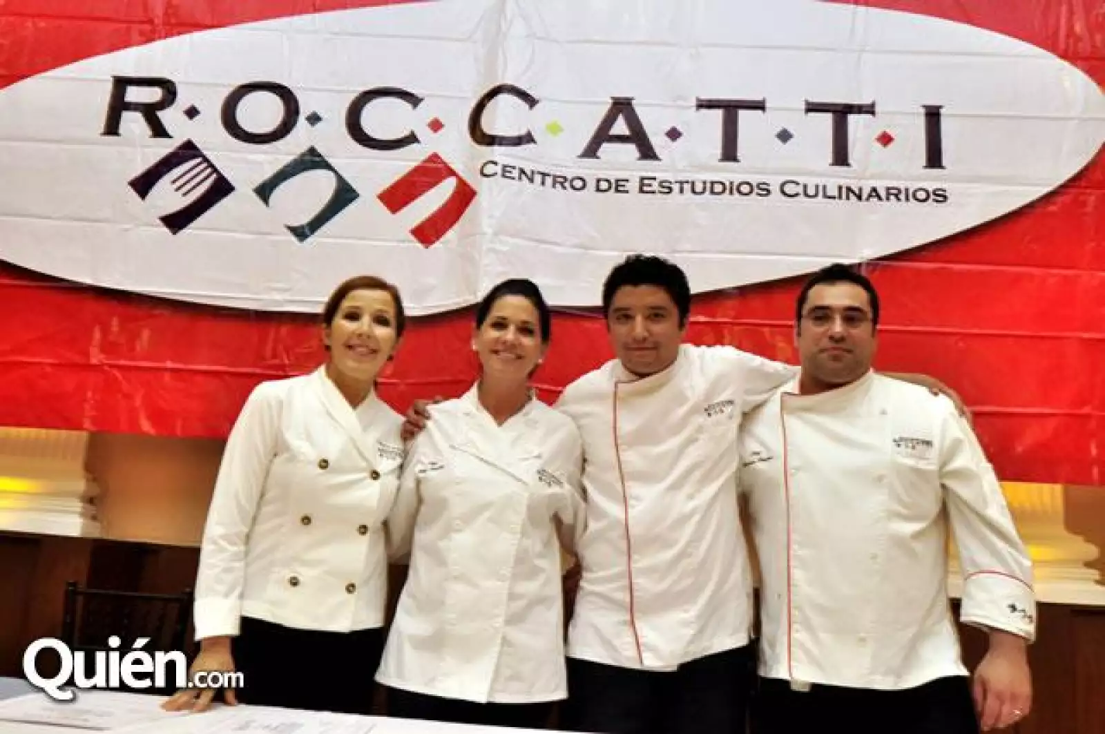Chef Patricia Roccatti,Chef Becky Sandler,Chef Salvador Terán y Chef Marino Palma