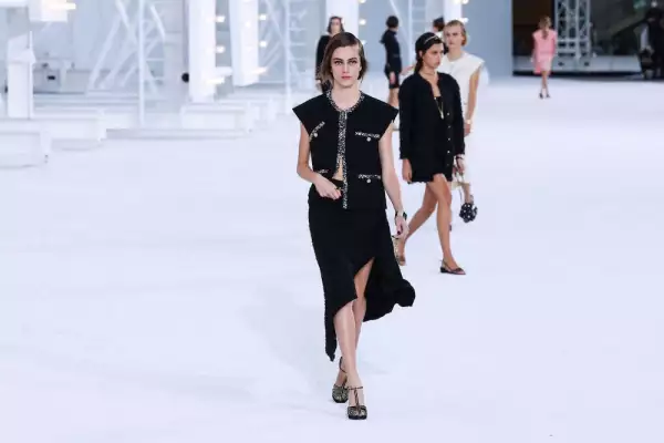 Chanel show, Runway, Spring Summer 2021, Paris Fashion Week, France - 06 Oct 2020