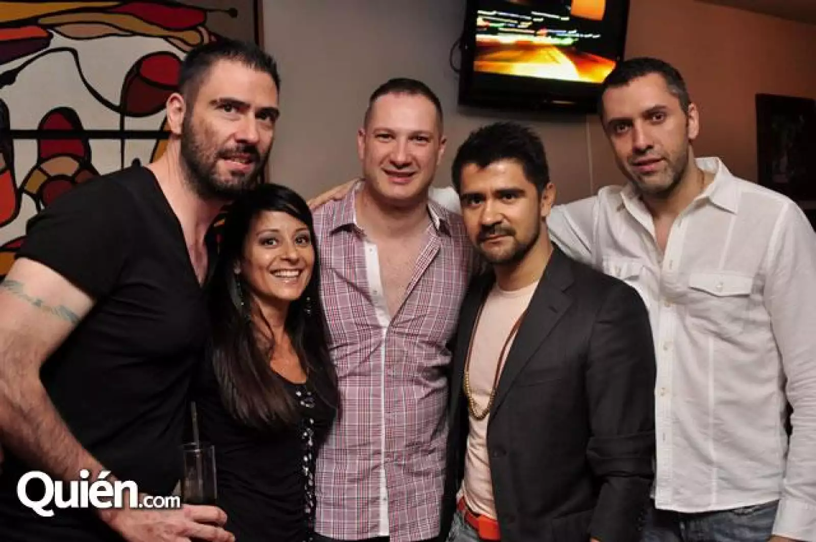 Hiram Covarrubias,Luisa Gutiérrez,César Aristóteles,Jorge Girón y Héctor Naime