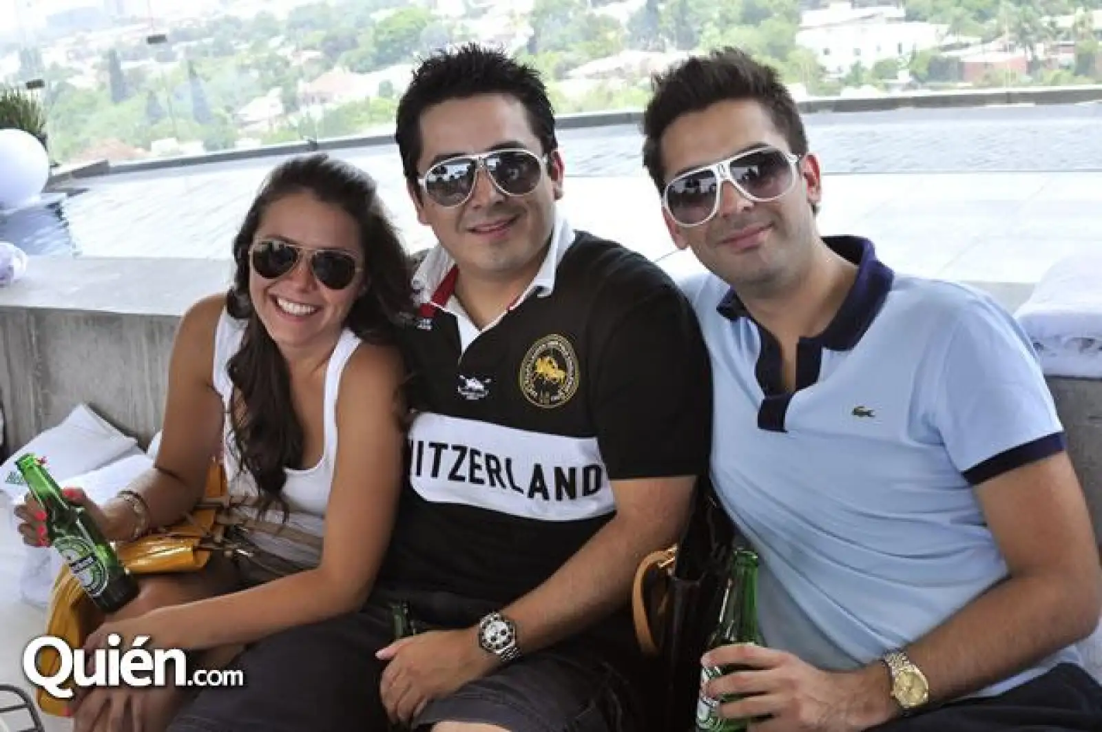 Fernanda Recio,Víctor Vucetich y Jorge Zarate
