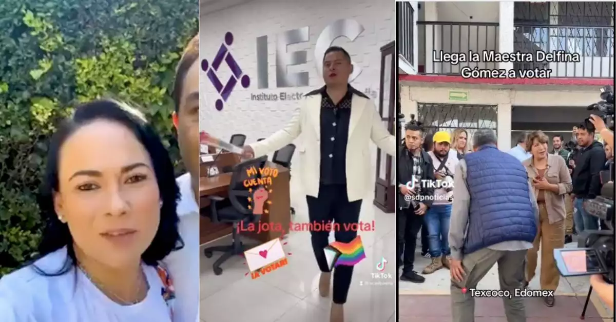 posts de redes sociales de influencers durante las elecciones 2023
