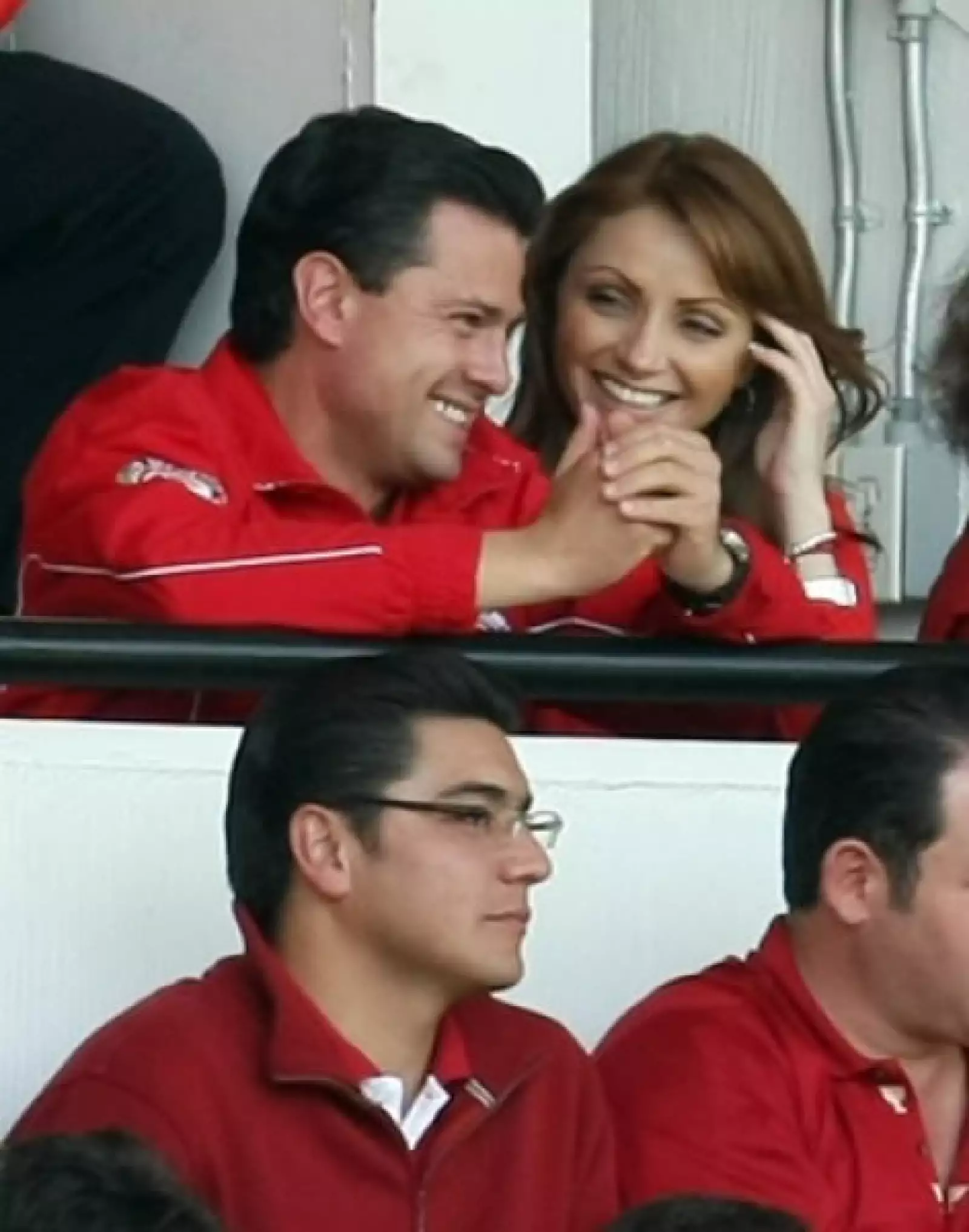 Enrique Peña Nieto y Angélica Rivera.