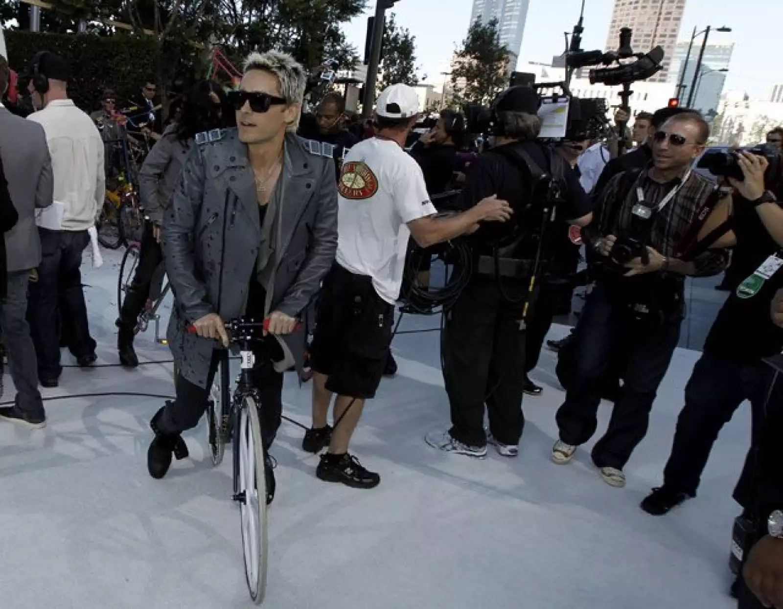 El actor y cantante Jared Leto.
