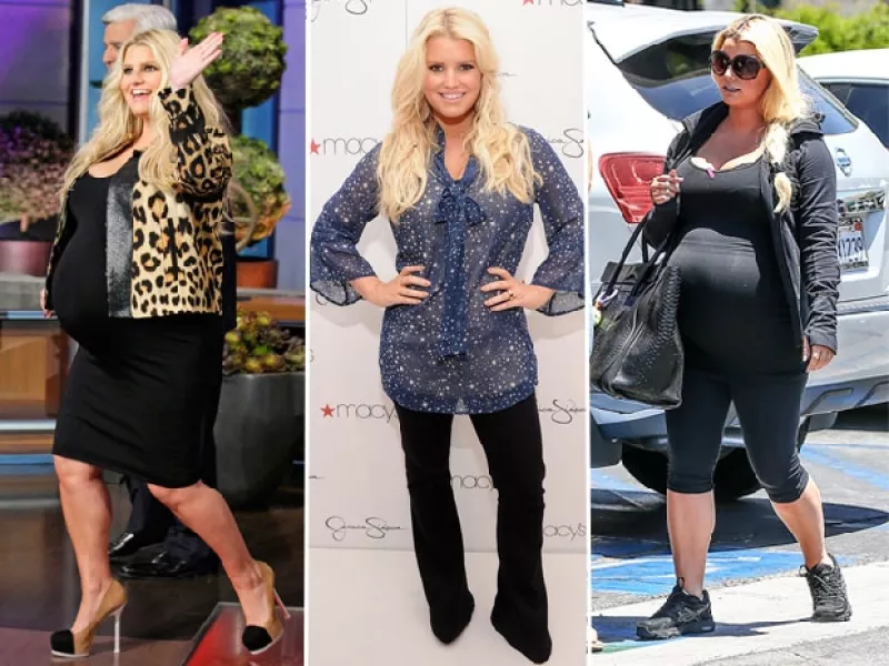 La cantante y diseñadora fue captada de paseo con su familia y pudimos percatarnos de que nuevamente su figura ha sufrido un gran cambio en este segundo embarazo.