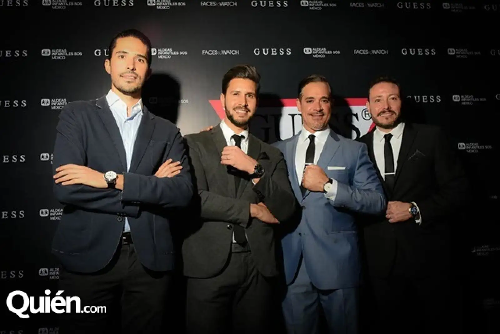 Carlos Montes de Oca,Fabrizio Cantisani,Rob González y Alfredo Lafuente
