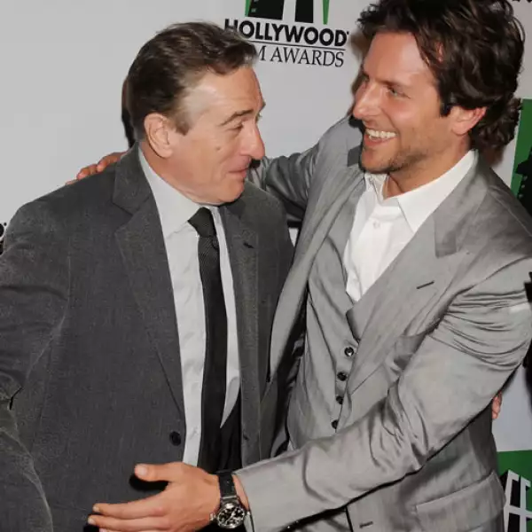 Bradley aprovechó el momento para demostrar su admiración hacia Robert DeNiro.