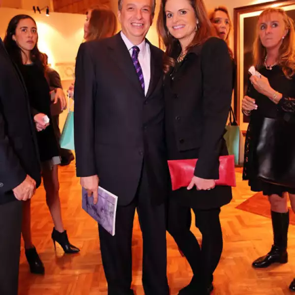 Eduardo del Valle y Michelle Pariente