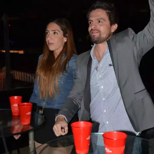 Tessy Lepe y Daniel Cardona