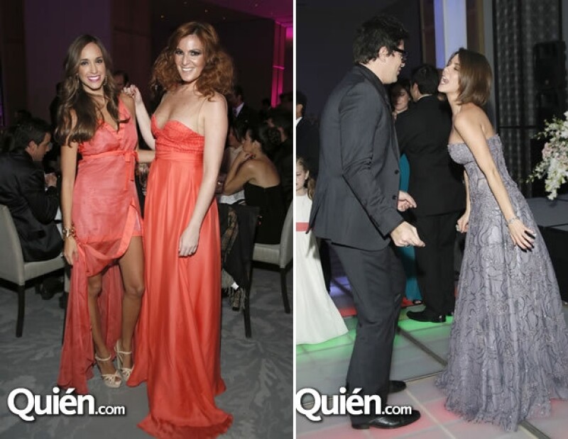 Angie Taddei, Olivia Peralta, Yahir y Regina Munguía.
