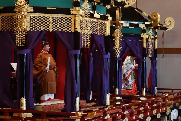 JAPAN-ROYALS-EMPEROR-CEREMONY