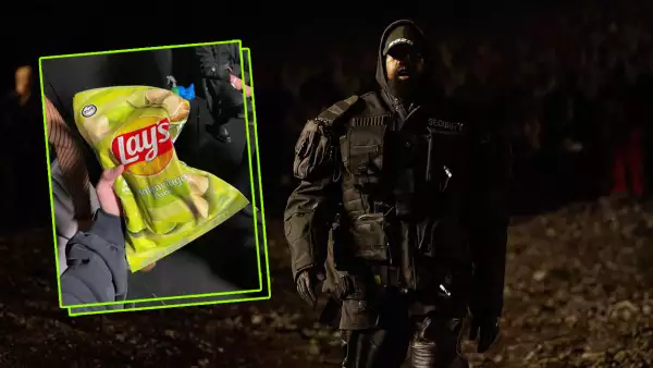 Bolsa de papitas Balenciaga y Kanye West.