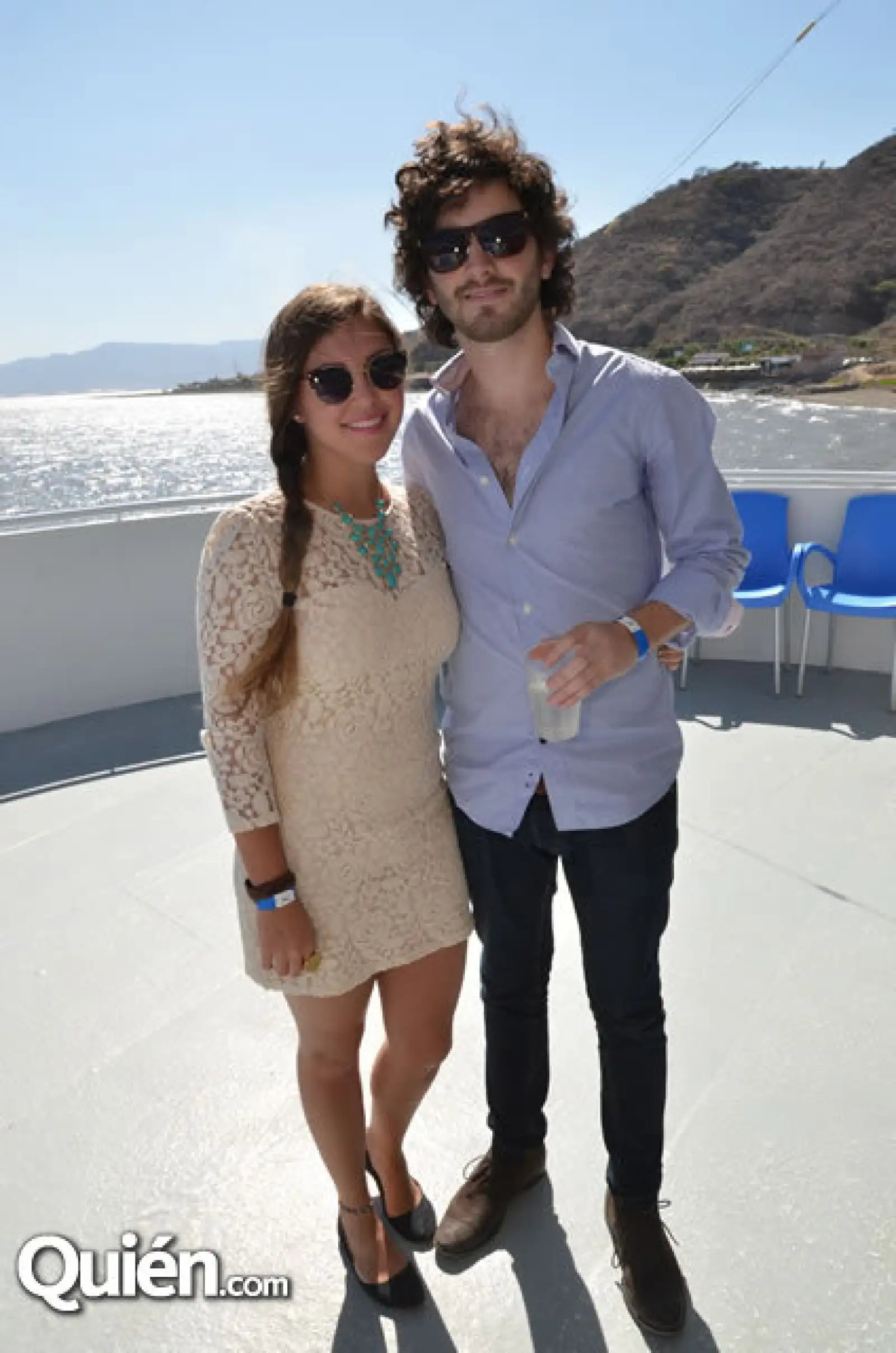 Arantza Razón y Christian Serrano