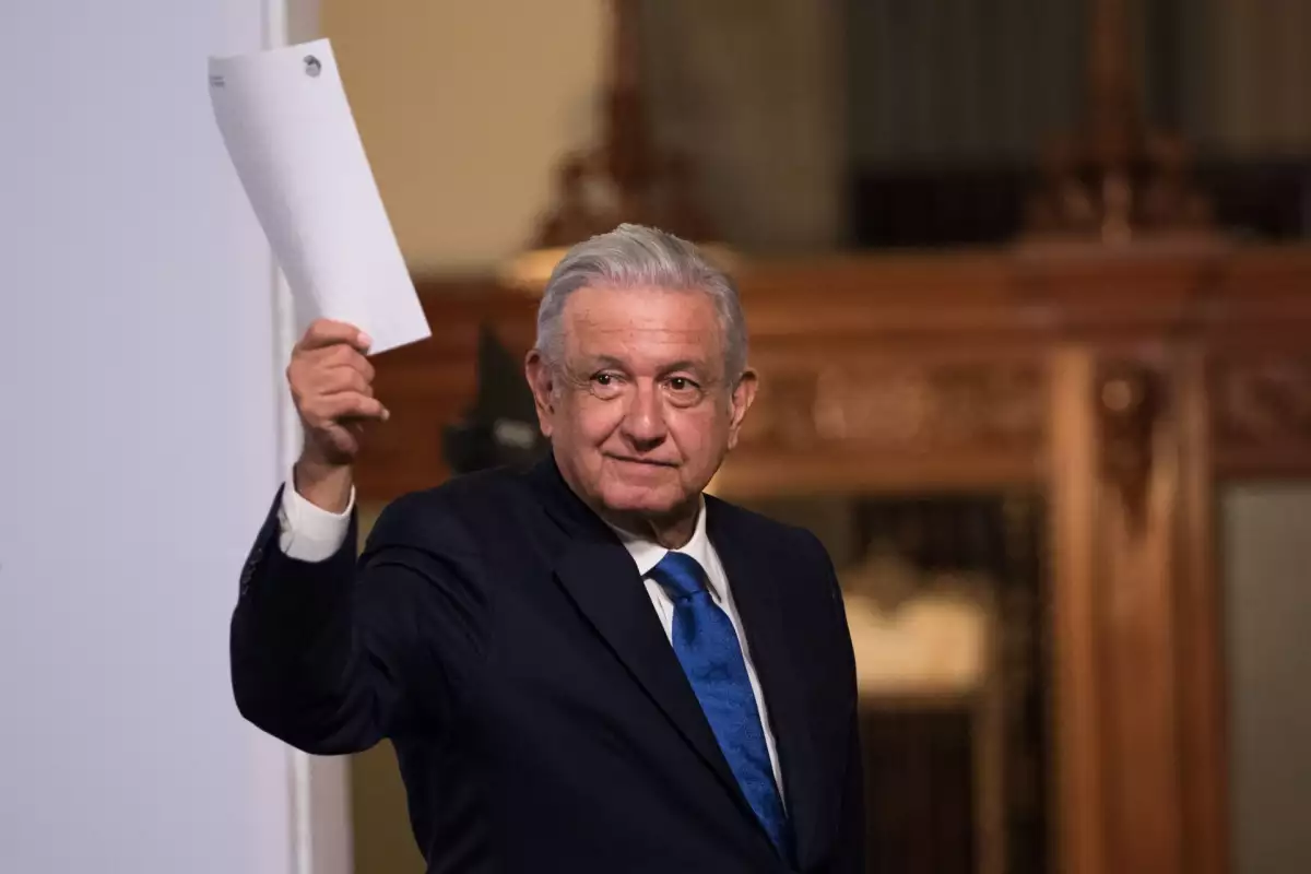 AMLO Mañanera Palacio Nacional