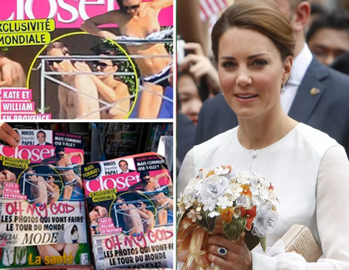 Debido a las imágenes que mostró la publicación francesa donde se aprecia a Kate Middleton topless, la monarquía buscará atacar por la vía legal.