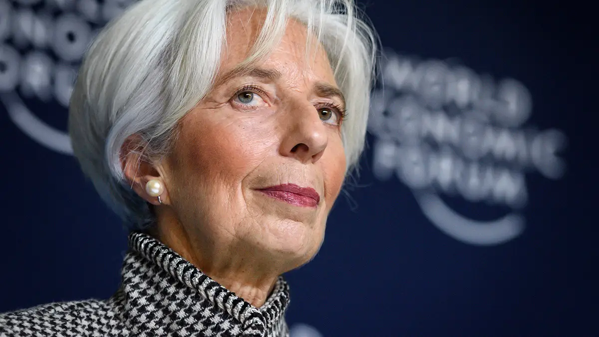 Christine Lagarde.