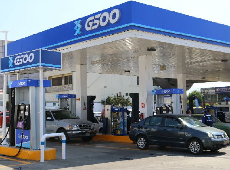 G500 gasolinera en Iztapalapa