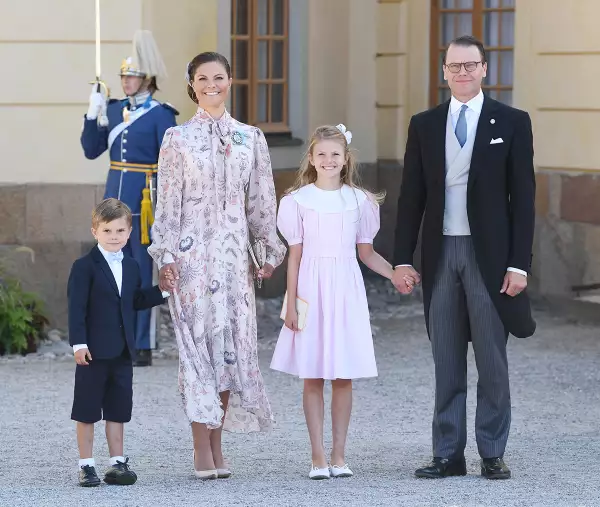 Prince Julian's Baptism In Stockholm