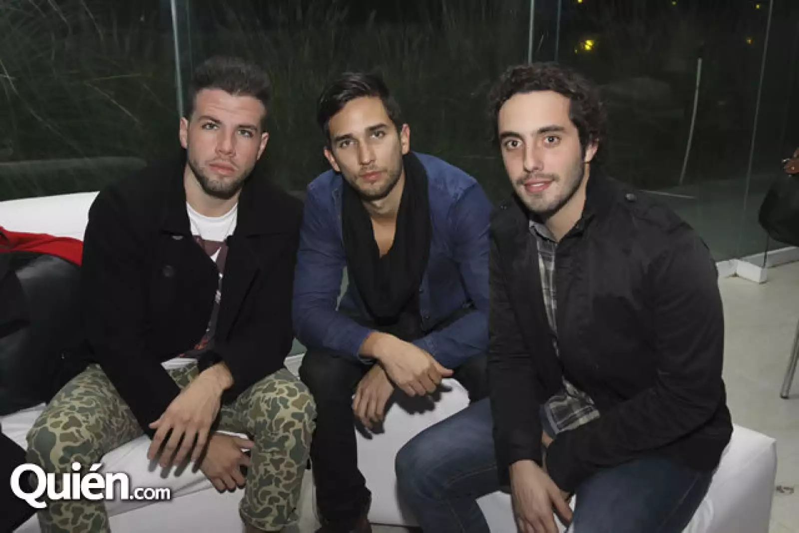 Tadeo Fernández, Diego Contreras y José Álvarez