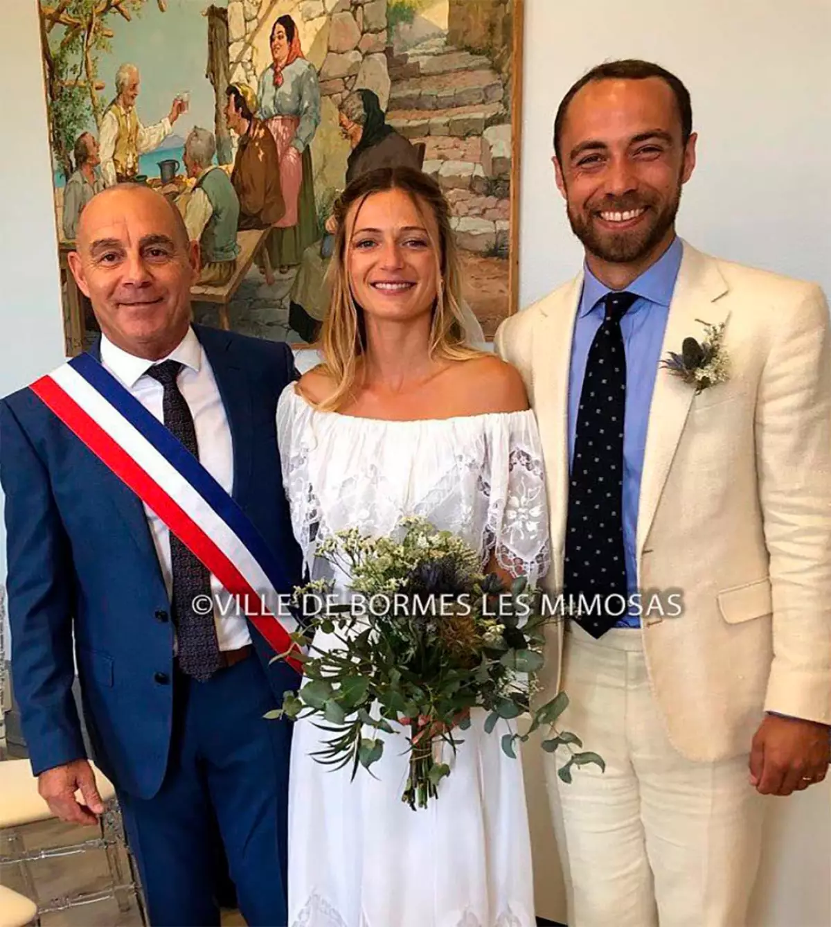 Alizée y James Middleton