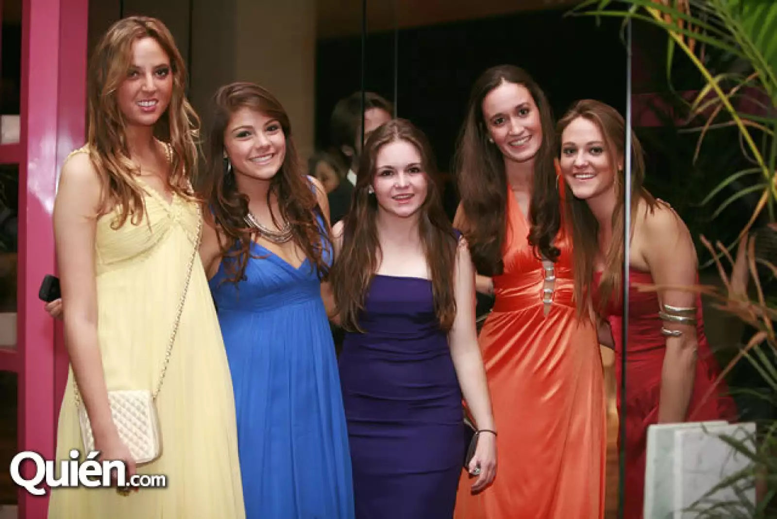Hanna Villarreal,Daniela Lascurain,Eugenia Carvajal,Ines Castillo y Karla Sánchez