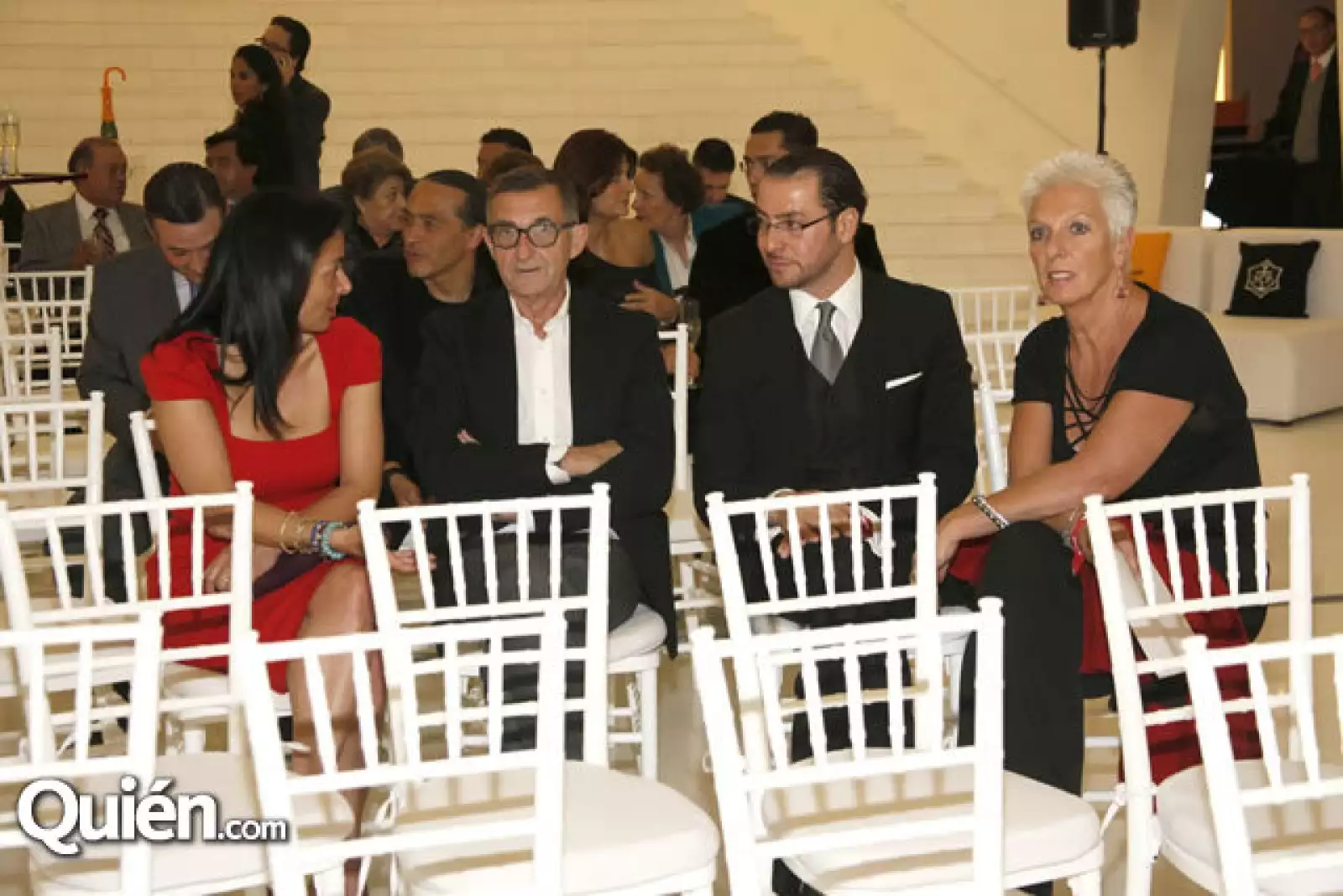 Eugenia Hinojosa,Luis Adelantado,Manuel Padilla y Michelle Blanc