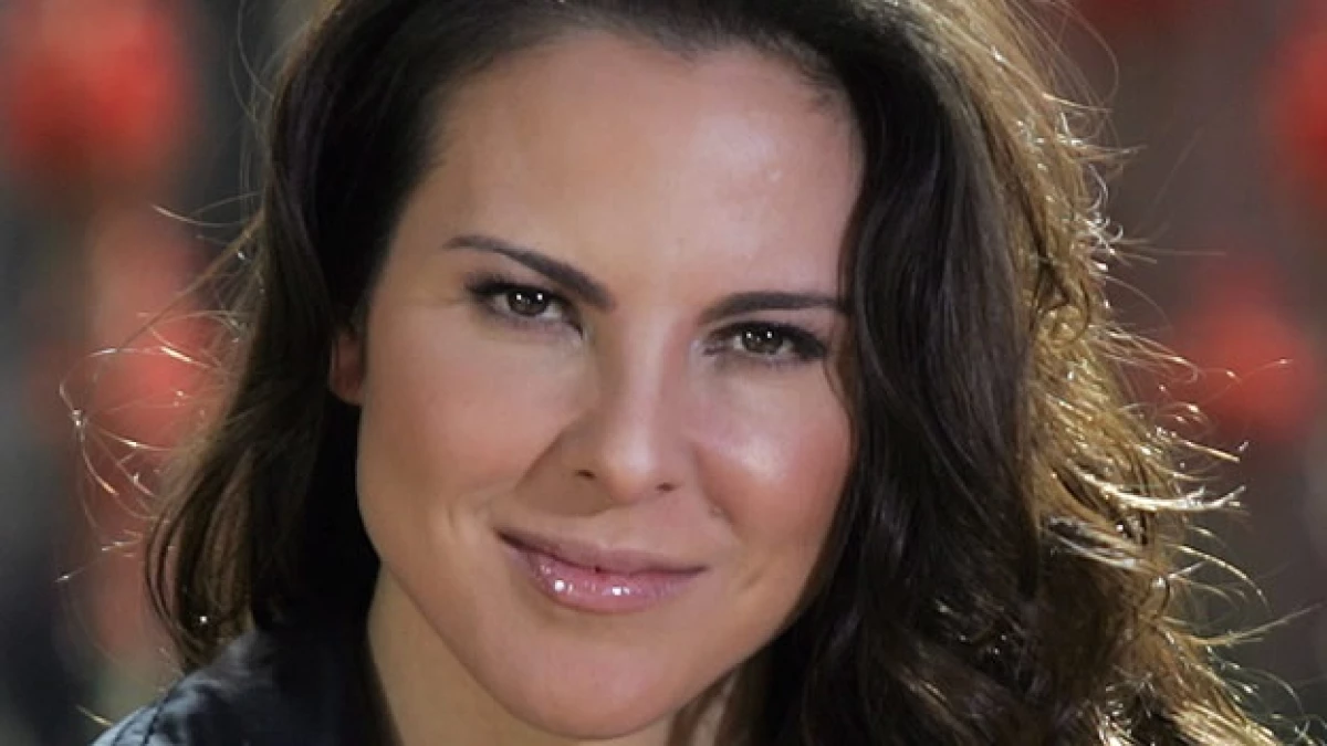 rostro de la actriz mexicana, kate del castillo