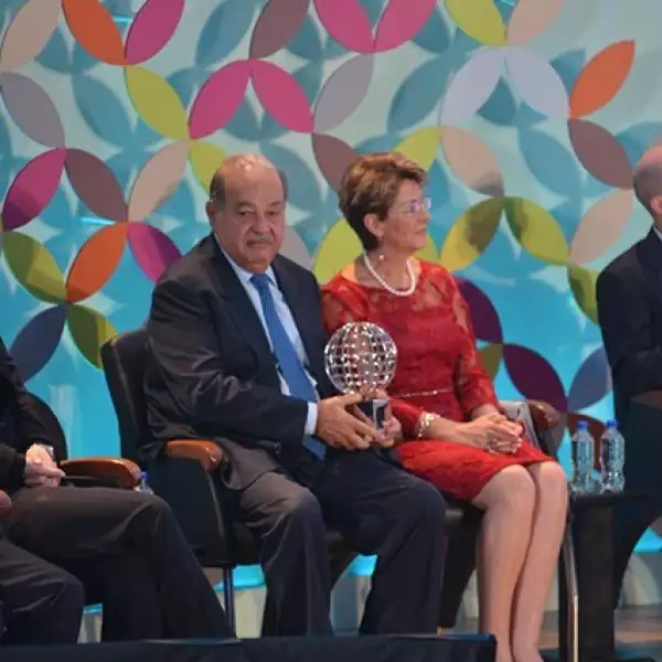 Carlos Slim Helú y Mercedes Juan.