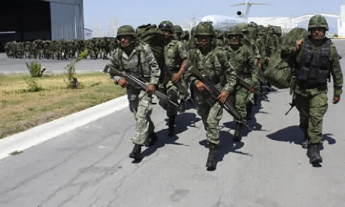 La presencia del ejército en Nuevo León se intensificó a raíz del ataque al Casino Royale. (Foto: Reuters)