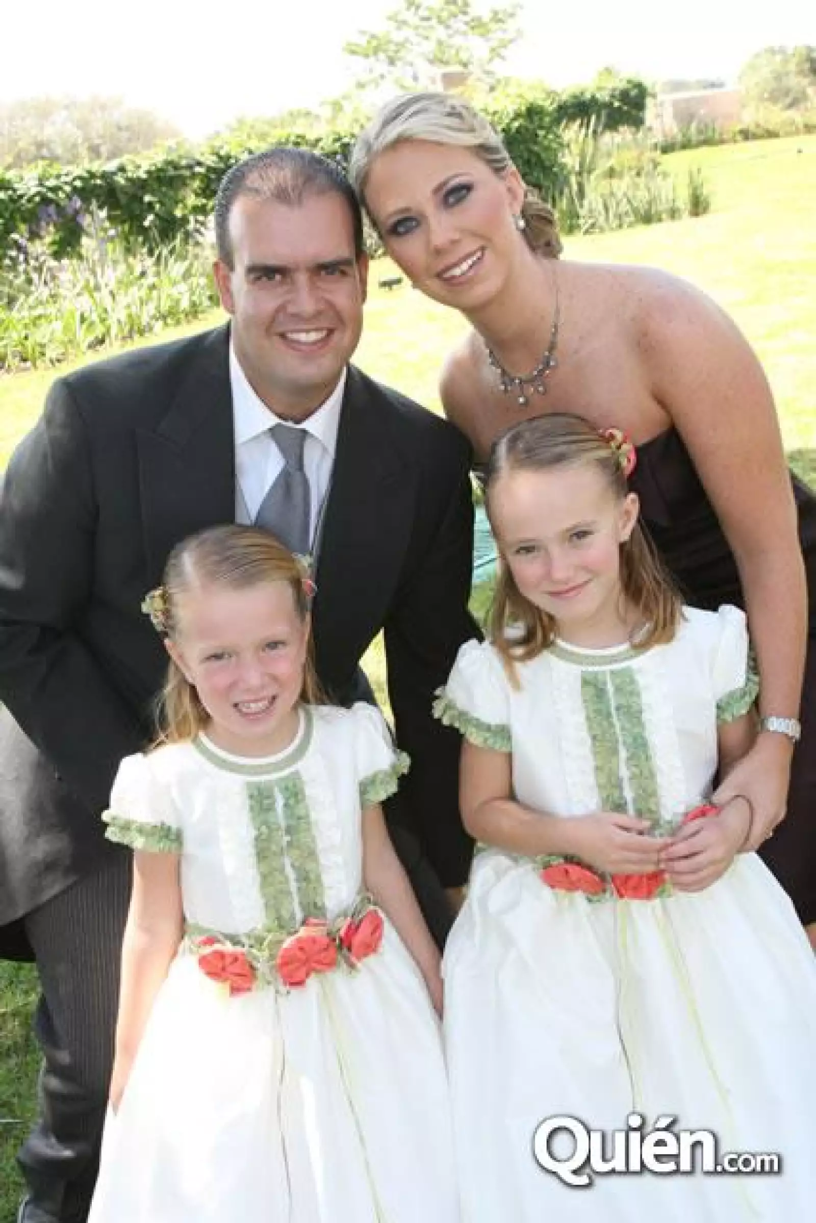 Boda de Christian Roux Gavito, Silvia Hernández