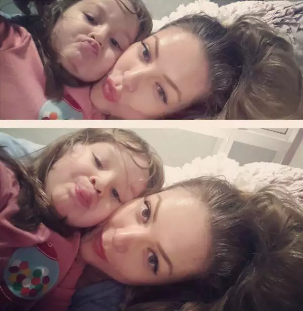 Erika de la Rosa comparte la complicidad que tiene con su hija a través de las redes sociales.