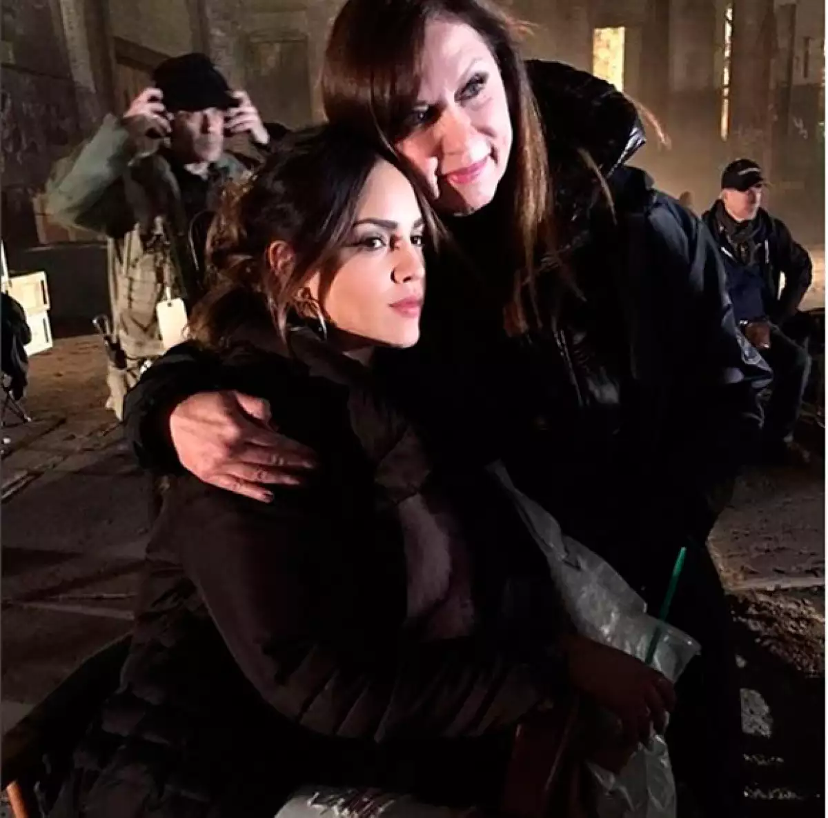 La mexicana tuvo la oportunidad de conocer al actor Jaime Foxx durante la visita que le hizo a su hija en Atlanta.