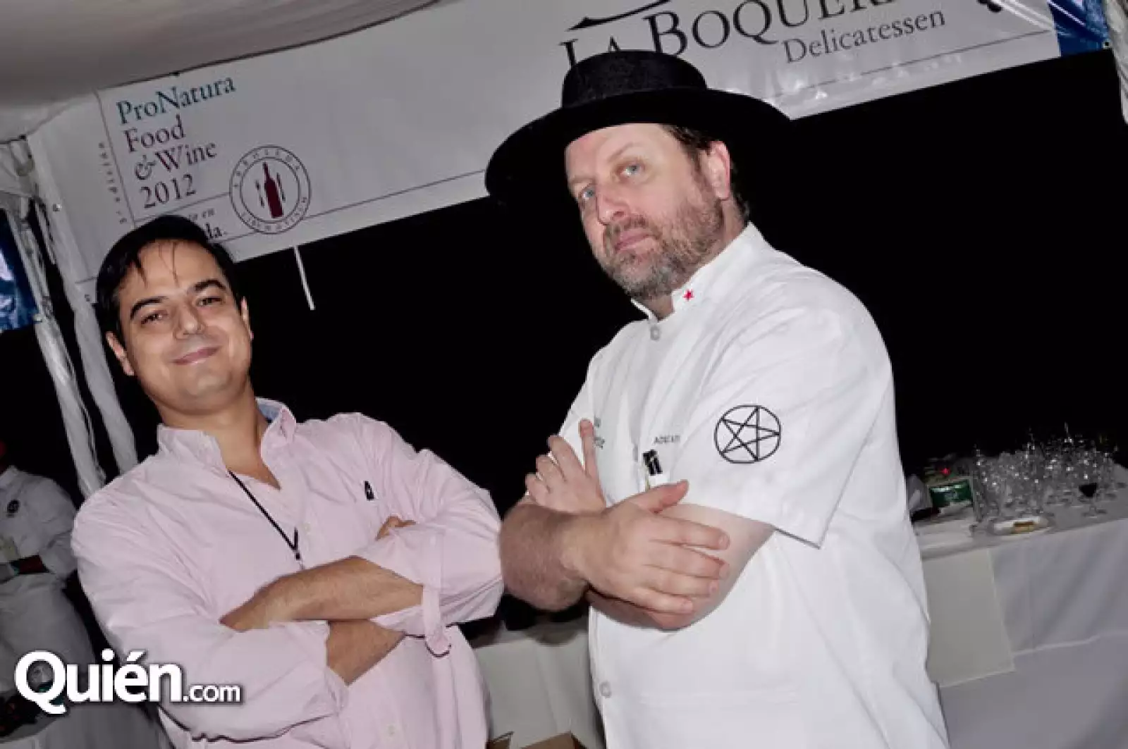 Salvador Costa y Chef Herrera