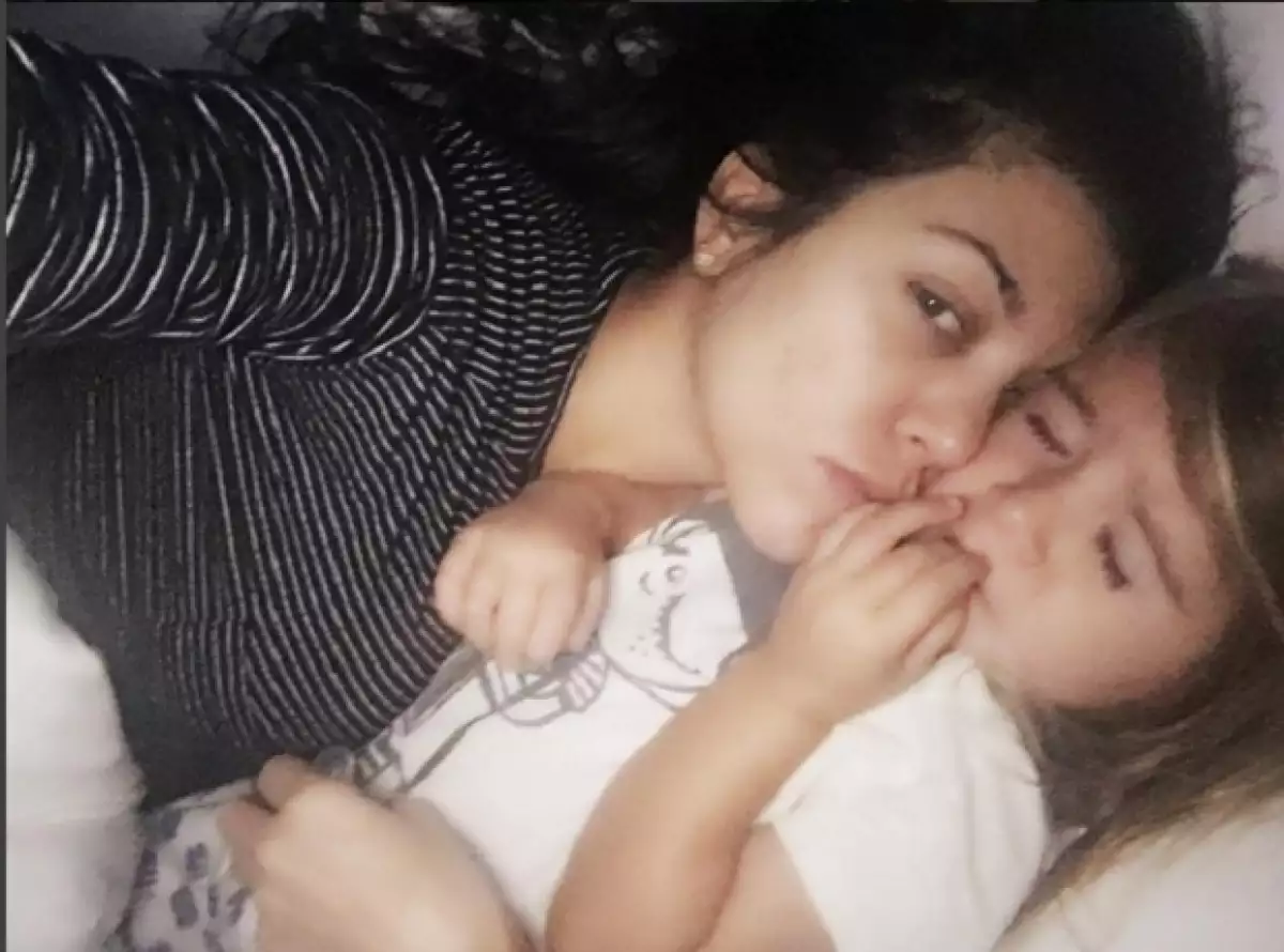 La estrella de reality compartió en Instagram una reveladora fotografía en la que aparece con su hija Penelope.