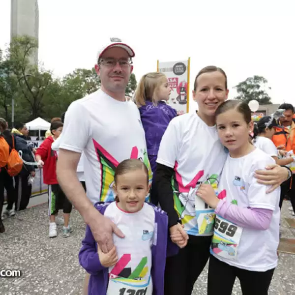 Mauricio, Ana, Ana Paula, Mariana y Daniela Gras