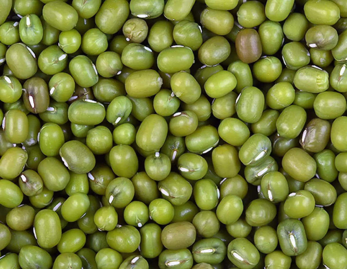 Mascarilla de soja verde en polvo y agua de rosas