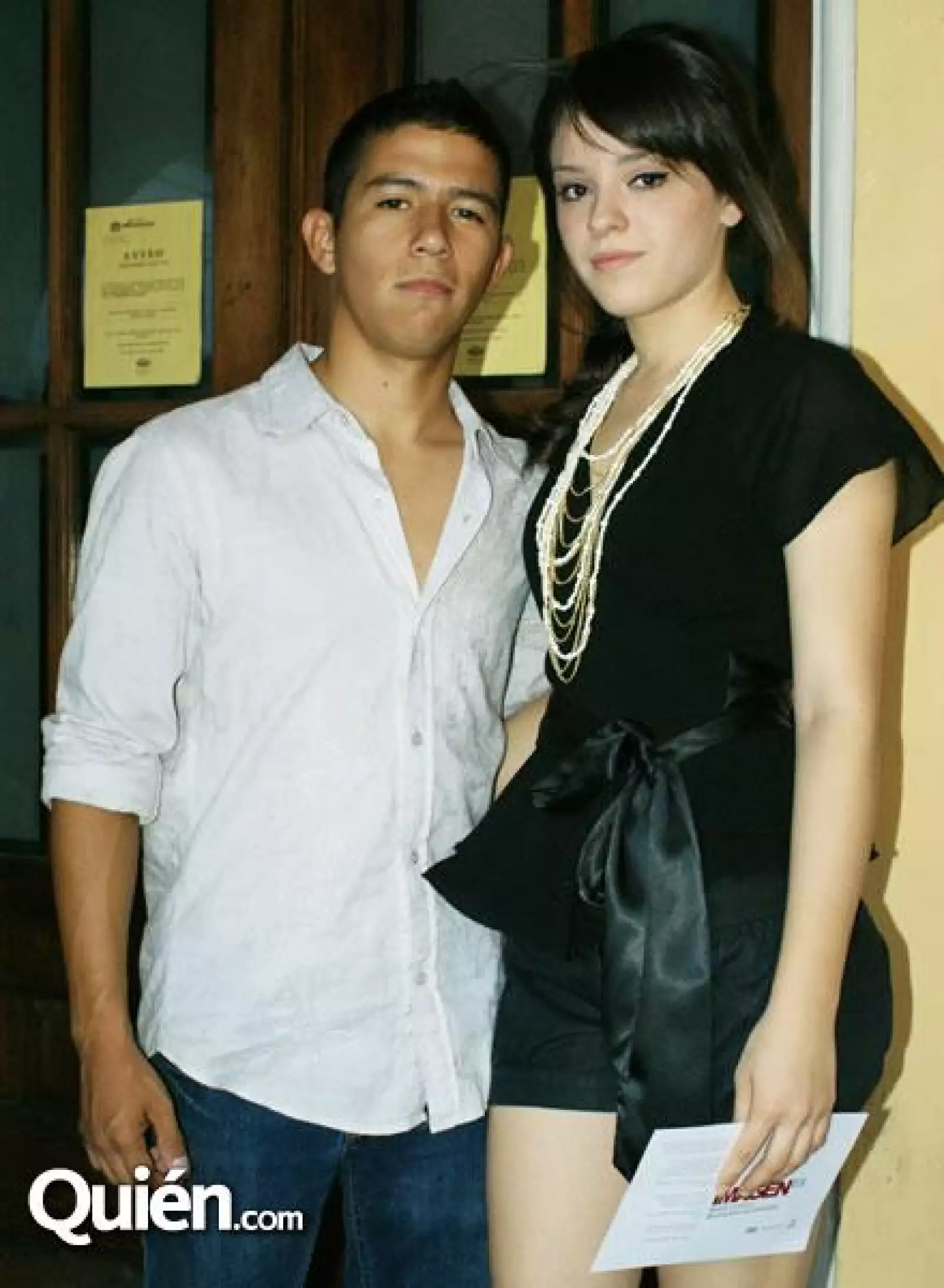 Javier Flores y Carolina Chaco%u0301n