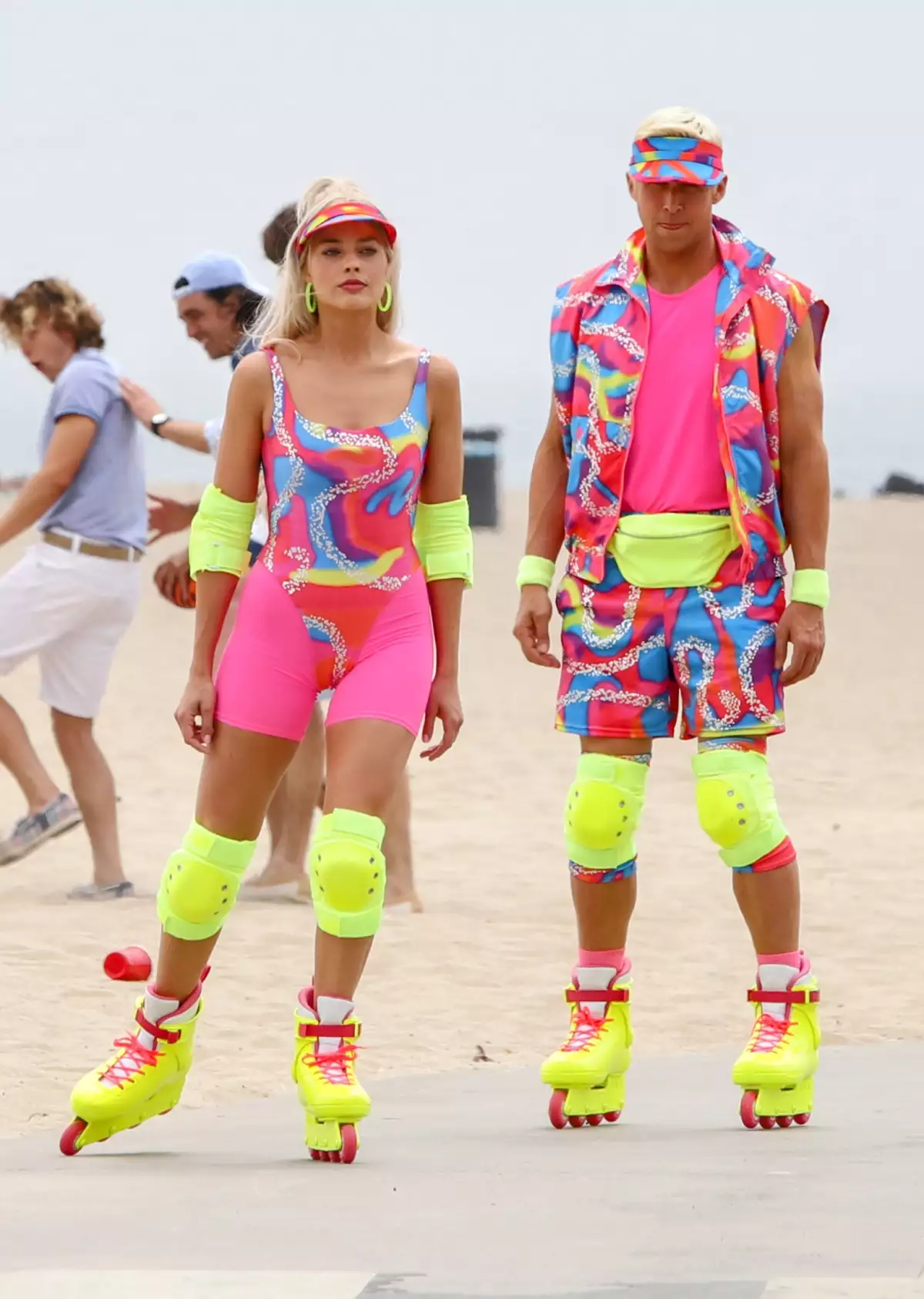 Margot Robbie y Ryan Gosling