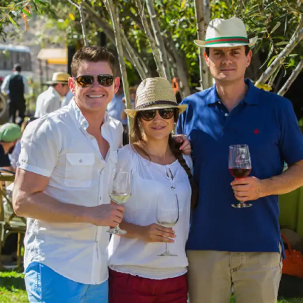 Juan Noriega,Paula Lajas y Victor Quintero