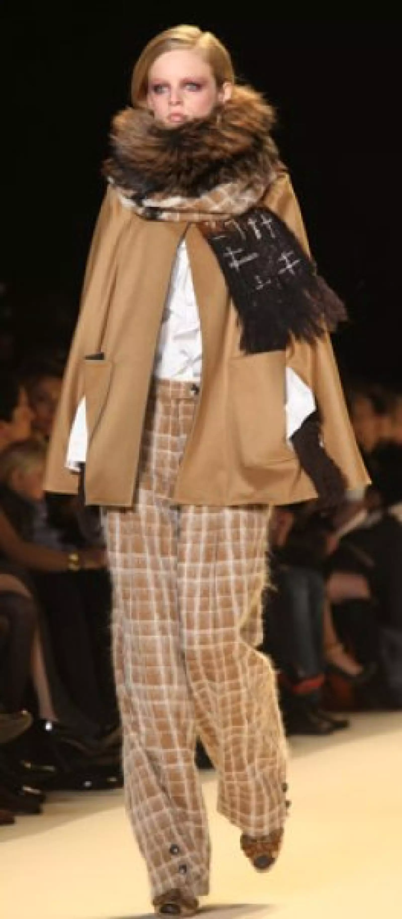 Subrayó que su preferencia por las pieles en las propuestas de cada temporada de otoño-invierno ha sido clara.