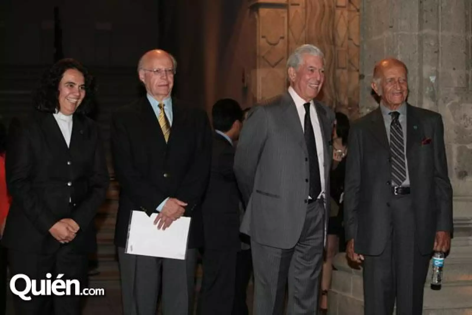 Consuelo Sáizar,José Narro,Mario Vargas Llosa,Fernando de Szyszlo