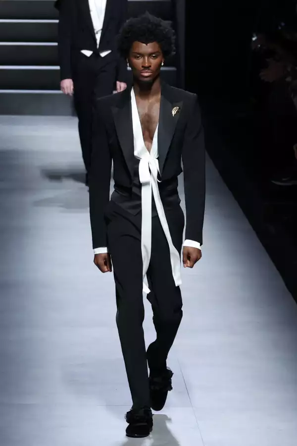 Dolce&Gabbana Men's FW24, Alton Mason