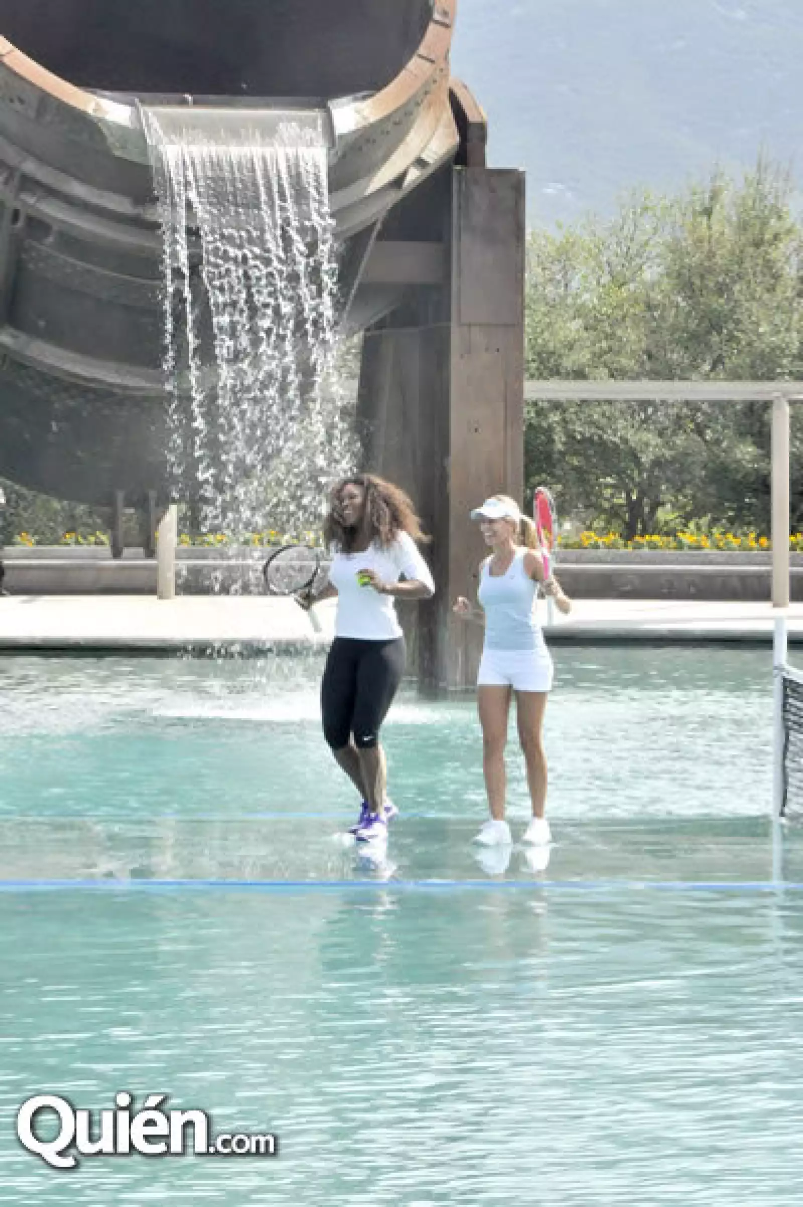 Serena Williams y Gisela Dulko