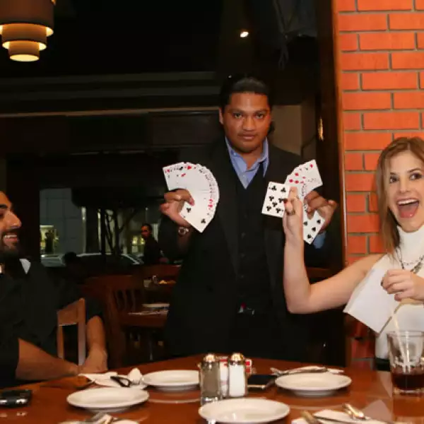 Sergio Gabriel y Pamela Jean.