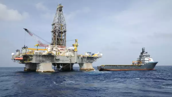 Plataforma petrolera marina